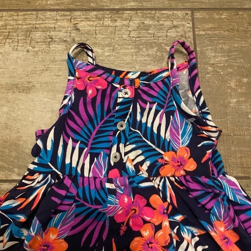 NWT Carter's floral dress with pink sweater set